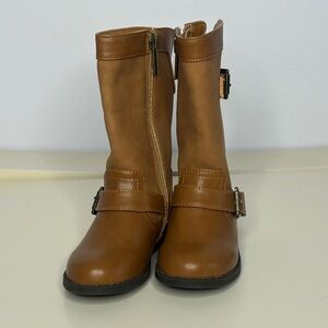 Brown Kids Boots